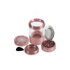16250c 4 part Spyral RE Removable Screen Grinder 56x103mm Rose Gold Open