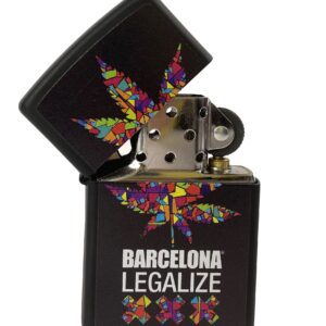 mechero zipper barcelona legalize