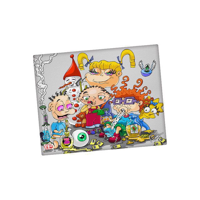 Dunkees Kids Will Be Kids Canvas Print