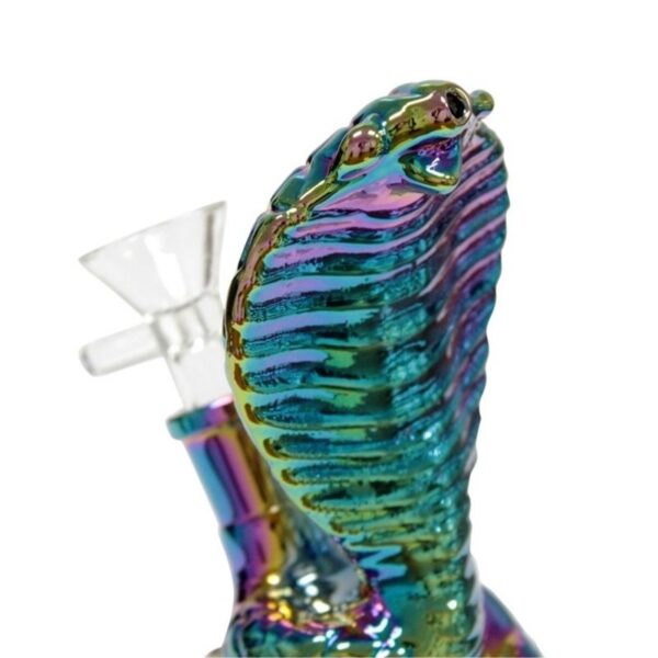bong de vidrio en forma de serpiente rainbow closeshot