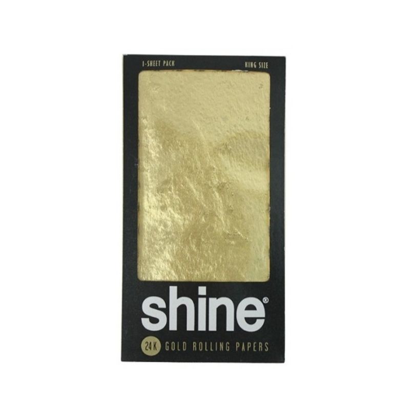papel de liar de oro 24k shine king size