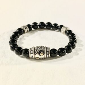 pulsera de onyx natural genifer m