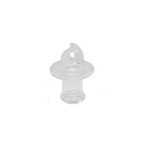tapa transparente con flujo de aire