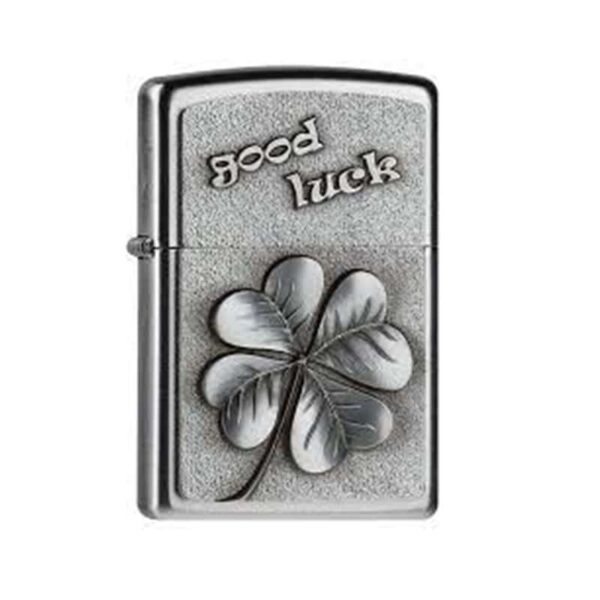 mechero zippo original good luck clover