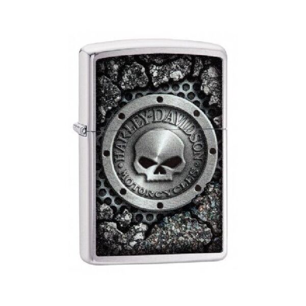 zippo harley davidson skull