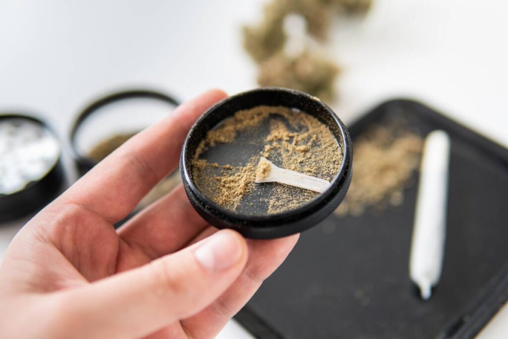 como extraer kief