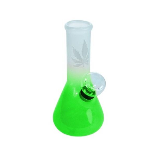 frosted bong green