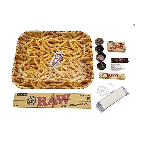 french fries raw pack