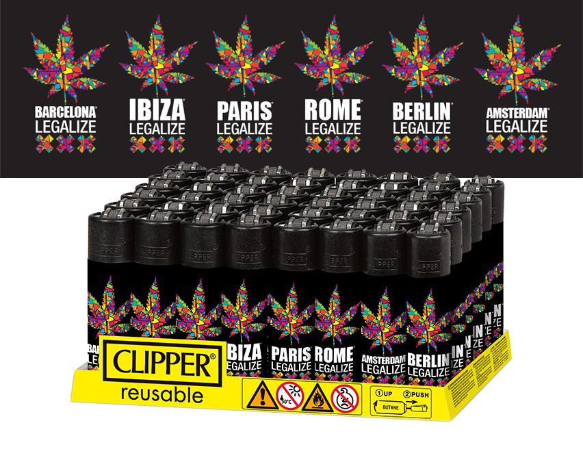 Clipper – Lighter Barcelona Legalize Logo