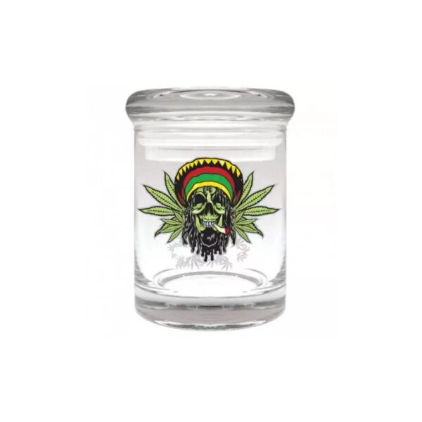 glass jar 420 rasta