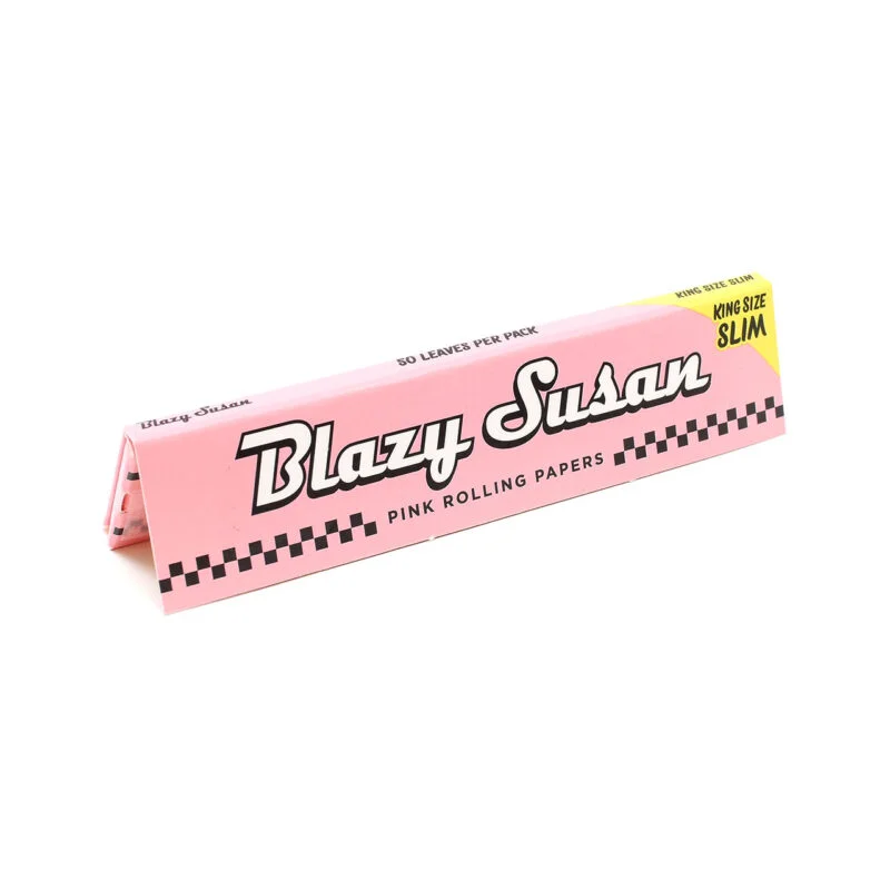 papeles de liar blazy king size pink rolling papers