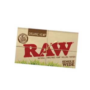 raw organic single wide 100 display of 25