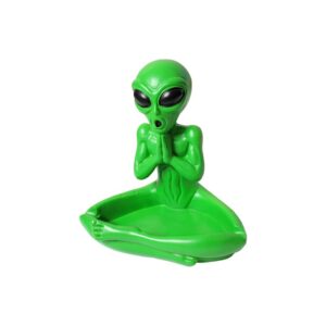 91073 Alien Ashtray Green Cenicero Alien Verde