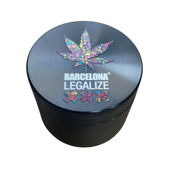 grinder de metal cnc barcelona legalize negro 4 partes