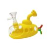 silicone glass bong yellow sub