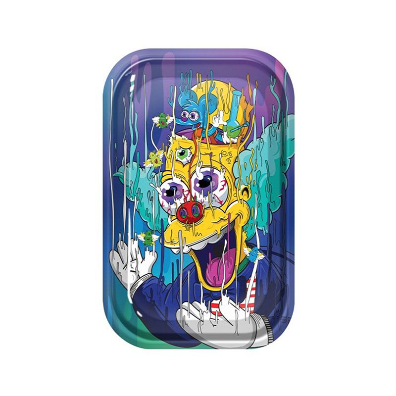 Melting Clown Rolling Tray
