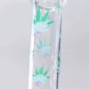 bong black leaf violet leaves beakerbong ice closeshot