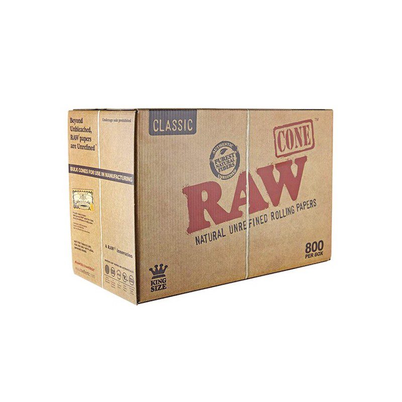 raw conos granel ks caja de 800