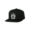 Grassroots Paw Print Black Dri Bear Pro Fit Snapback Hat