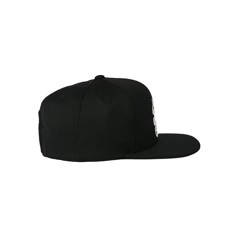 Grassroots Paw Print Black Dri Bear Pro Fit Snapback Hat 6