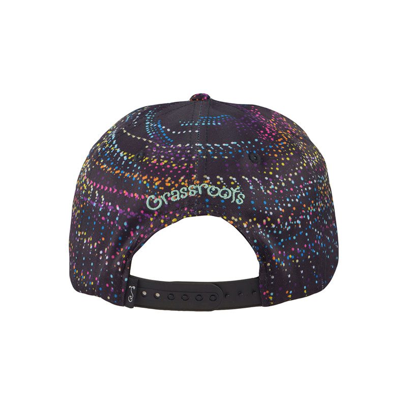Night Owl Rainbow Vortex Snapback Hat 3