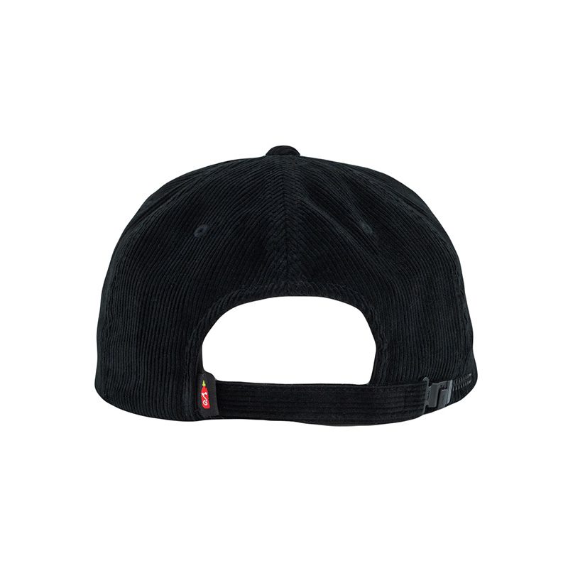 Pho 20 Black Corduroy Zipperback Hat 3