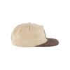 Puffy The Bear Tan Corduroy Unstructured Snapback Hat 4