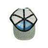 Removable Bear Gray Wolf Mesh Snapback Hat 2