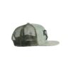 Removable Bear Gray Wolf Mesh Snapback Hat 5