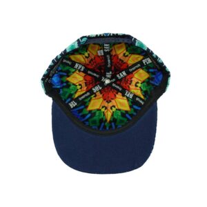 San Pedro Del Sol V3 Teal Snapback Hat 2