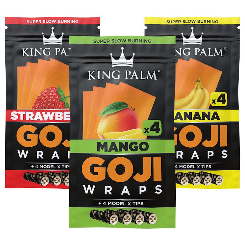 King Palm Goji Wraps Filter Tips