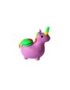 bong pipa de silicona unicornio morado