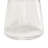 center piece glass aluminium bubbler