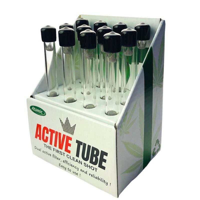 pipa active tube con carbon activado