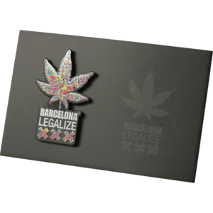 pin barcelona legalize logo