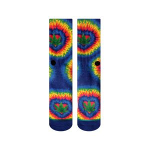 LGZ 88109 Crw Sock Tie Dye Love