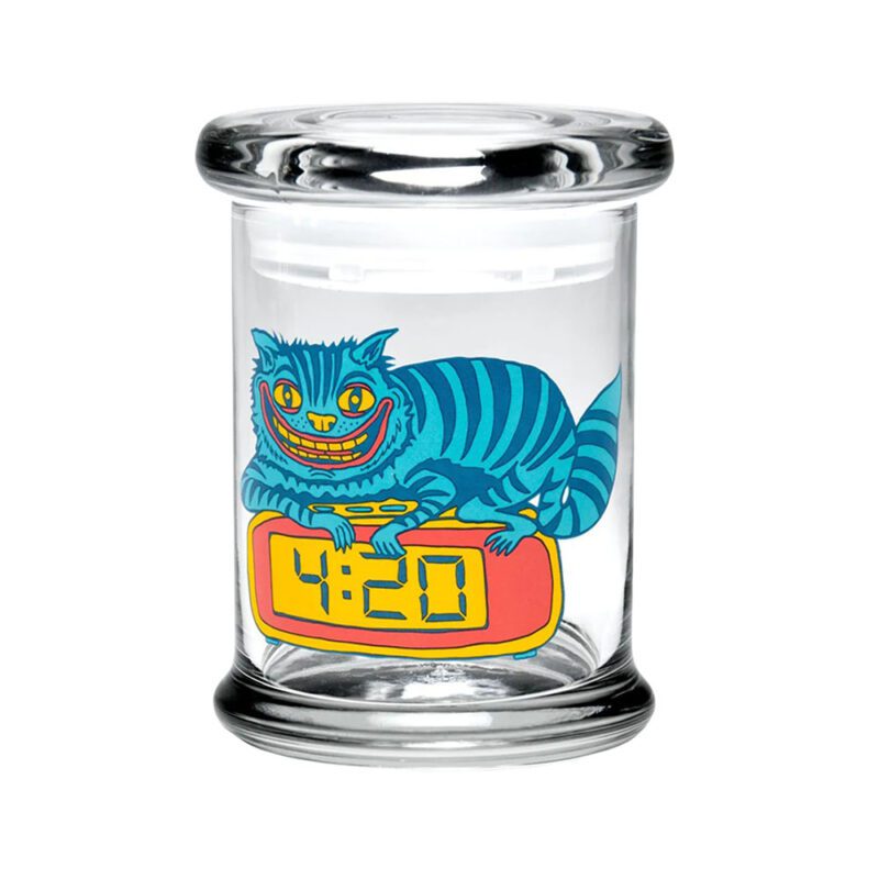 420 Science Pop Top Jar 420 Cat